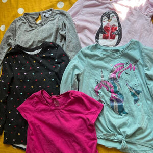 Girls 4/5 long sleeve shirts